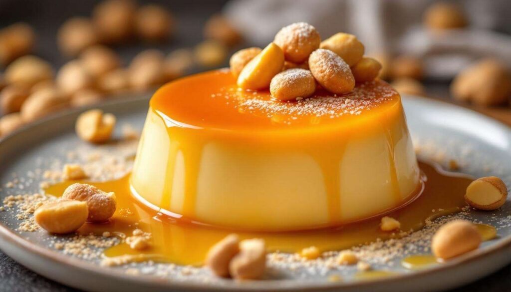 Come preparare il flan di arachidi, un dessert ricco di sapore, tradizione e colore