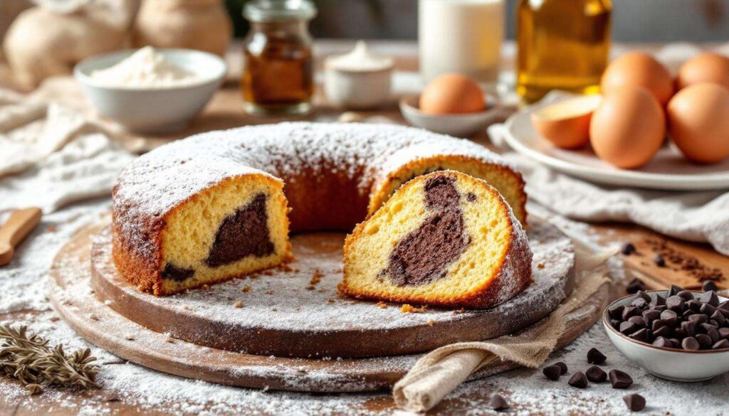 Plumcake con cuore di cioccolato: soffice allo yogurt e pronto in poco tempo