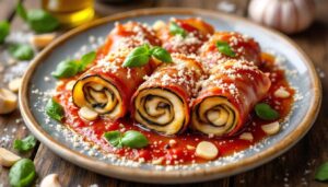 Involtini di melanzane con prosciutto e formaggio: come si cucinano al forno