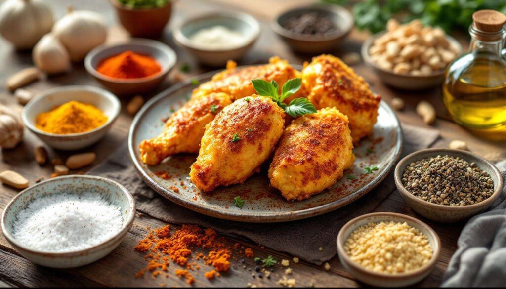 Fusi di pollo in friggitrice ad aria: secodno facile pronto in pochi minuti