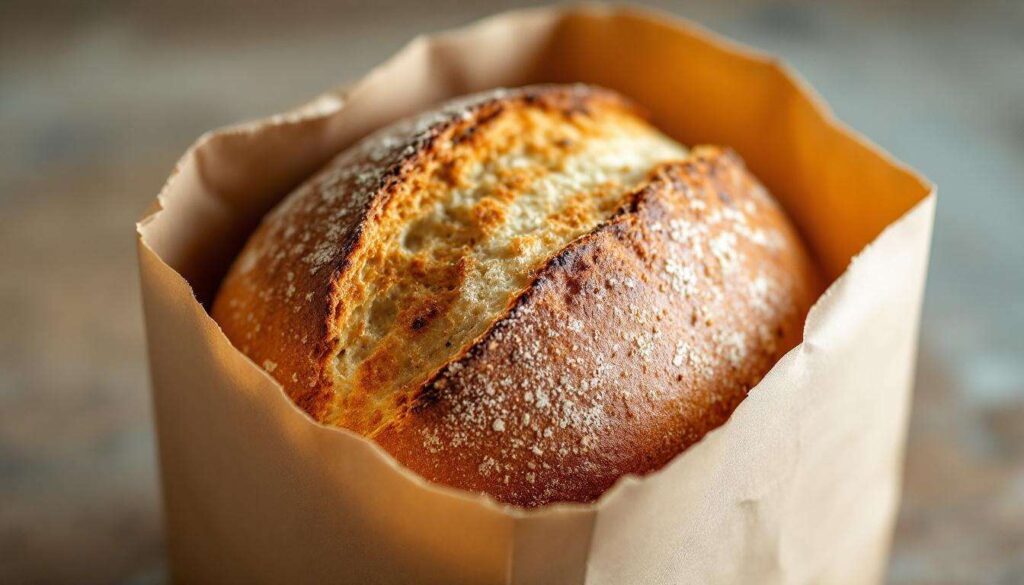 Conservare il pane fresco: sacchetto di carta, mai plastica (diventa gomma)