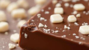 Non conservare il cioccolato in frigo: il burro di cacao affiora e diventa bianco