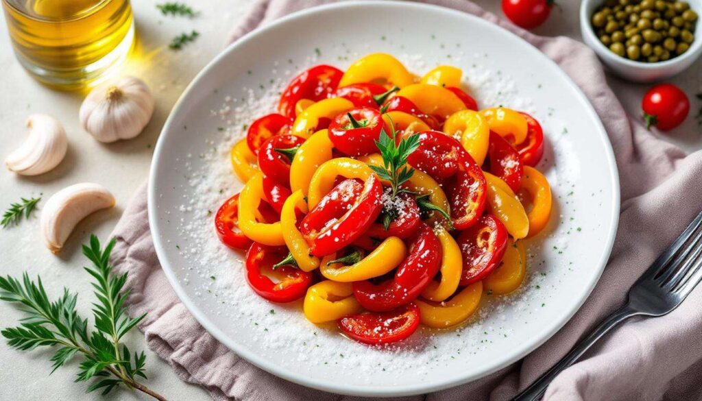 Peperoni in agrodolce in padella: morbidi, lucidi e pronti in meno di mezz’ora